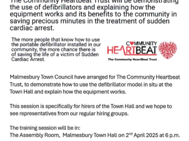 Defibrillator Awareness Training